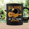 Total Solar Eclipse 2024 Hello Darkness My Old Friend Coffee Mug Gifts ideas