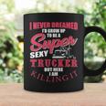 Truck Driver Semi Big Rig Trucking Trailer Truck Coffee Mug Gifts ideas