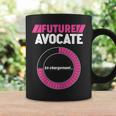 Future Avocate Études Profession Métier Droit Justice Tasse Idées cadeaux