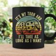 Game Night Adult Board Games It's My Turn Long As I Want Coffee Mug Gifts ideas