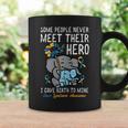 Gave Birth To My Hero Down Syndrome Awareness Mom Mama Women Coffee Mug Gifts ideas