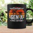 Gen X 1980 Generation X 1980 Birthday Gen X Vintage 1980 Coffee Mug Gifts ideas