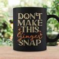 Ginger Snap Red Heads Outfit Ginger Pride Coffee Mug Gifts ideas