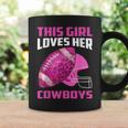 This Girl Loves Her Cowboys Football American Lovers Cowboys Coffee Mug Gifts ideas