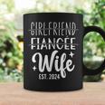Girlfriend Fiancée Wife 2024 For Wedding And Honeymoon Coffee Mug Gifts ideas