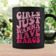 Girls Just Wanna Have Margs Retro Groovy Cinco De Mayo Coffee Mug Gifts ideas