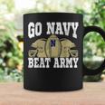 Go Navy Beat Army America's Football Game Day Retro Helmet Coffee Mug Gifts ideas