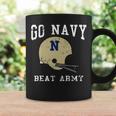 Go Navy Beat Army America's Game Vintage Football Helmet Coffee Mug Gifts ideas