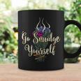 Go Smudge Yourself Sage Smudging Feather Coffee Mug Gifts ideas