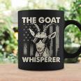 The Goat Whisperer Usa American Flag Farm Animal Coffee Mug Gifts ideas