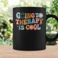Going To The Therapy Is Cool Retro Feminist Coffee Mug Gifts ideas