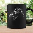 Gorilla Face Angry Growling Scary Silverback Gorilla Coffee Mug Gifts ideas