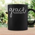 Grace Always Wins Christian Bible Jesus Religious Church Coffee Mug Gifts ideas