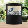 Gran Ola Frente A Kanagawa Katsushika Hokusai Surfing Ocean Taza de café Ideas de regalos