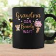 Grandma Can Bearly Wait Gender Neutral Girl Baby Shower Coffee Mug Gifts ideas