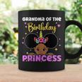Grandma Of The Birthday Princess Melanin Afro Unicorn Cute Coffee Mug Gifts ideas