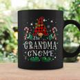 Grandma Gnome Buffalo Plaid Matching Family Xmas Pajamas Coffee Mug Gifts ideas