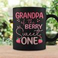 Grandpa Of The Berry Sweet One Strawberry First Birthday Coffee Mug Gifts ideas