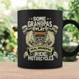 Some Grandpas Play Bingo Real Grandpas Ride Motorcycles Mens Coffee Mug Gifts ideas