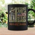 My Grandson Is A Soldier Proud Army Grandpa Grandfather Coffee Mug Gifts ideas