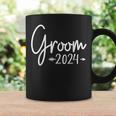 Groom Est 2024 Married Wedding Engagement Getting Ready Coffee Mug Gifts ideas