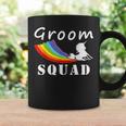 Groom Squad Unicorn Rainbow Gay Lgbt Wedding Coffee Mug Gifts ideas