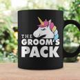 Groomsman Gay Bachelor Party Wedding Rainbow Unicorn Coffee Mug Gifts ideas