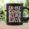Groovy In My Cool Nini Era Grandma Retro Coffee Mug Gifts ideas