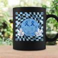 Groovy Hippie Face Puzzle Autism Awareness Men Coffee Mug Gifts ideas