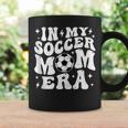 Groovy Soccer Mom Life In My Soccer Mom Era Football Coffee Mug Gifts ideas