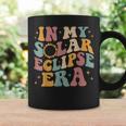 Groovy In My Solar Eclipse Era Solar Eclipse 2024 Coffee Mug Gifts ideas