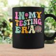 Groovy In My Testing Era Testing Day Teacher Test Day Coffee Mug Gifts ideas
