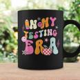 Groovy In My Testing Era Teacher Testing Day Motivational Coffee Mug Gifts ideas