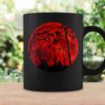 Grunge Bats Flying Gothic Blood Red Moon Coffee Mug Gifts ideas