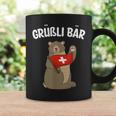 Grüßli Bear Swiss Grüezi Grizzly Bear Tassen Geschenkideen
