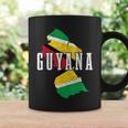 Guyana Map Pride Guyanese Flag Coffee Mug Gifts ideas