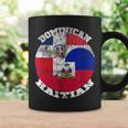 Haiti And Dominican Flag Half Haitian Half Dominican Coffee Mug Gifts ideas