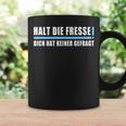 Halt Die Fresse Dich Hat Keiner Gefragt Ich Gender Nicht Tassen Geschenkideen