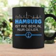 Hamburg Is Like Berline Nur Geiler Skyline Anchor S Tassen Geschenkideen
