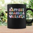 Happiest Grandma On Earth Family Trip Happiest Place Coffee Mug Gifts ideas