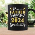 Happy Class Of School Day Proud Father Of Two 2024 Graduates Coffee Mug Gifts ideas