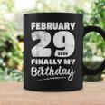 Happy Leap Day My Birthday Leap Year February 29Th Coffee Mug Gifts ideas