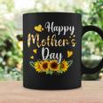 Happy Mother's Day Sunflower Floral Mom Mommy Grandma Womens Coffee Mug Gifts ideas