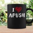 I Heart Apush Exam 2024 Lucky For Students Trendy Coffee Mug Gifts ideas