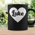 I Heart Luke First Names And Hearts I Love Luke Coffee Mug Gifts ideas