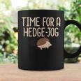 Hedgehog Time For A Hedge Jog Jogging Work Out Pun Coffee Mug Gifts ideas