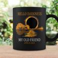 Hello Darkness April 8 2024 Total Solar Eclipse 2024 Coffee Mug Gifts ideas