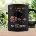 Hello Darkness My Old Friend Eclipse 2024 Kid Coffee Mug Gifts ideas