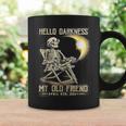 Hello Darkness My Old Friend Skeleton Solar Eclipse T- Coffee Mug Gifts ideas