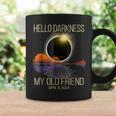 Hello Darkness My Old Friend Solar Eclipse On 08042024 Coffee Mug Gifts ideas